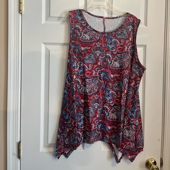 Women's Plus Size Stylish Trendy Fashion Summer Holiday Vacation Tank Top 20W - Picture 6 of 9